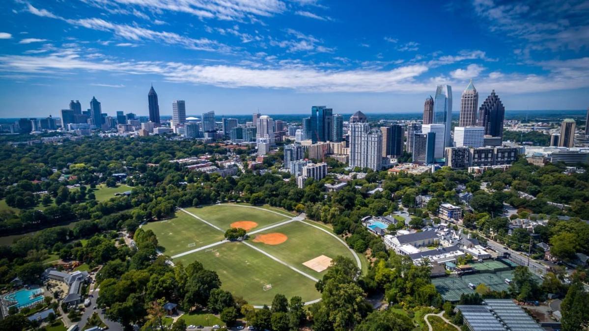 Verdant Statuesque Intimate Acropolis Views Of Famous Park Lägenhet Atlanta Exteriör bild